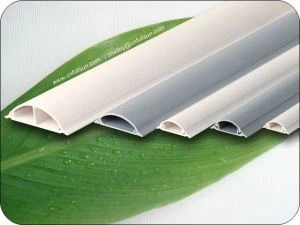 Calhas de PVC com bom isolamento Mini calhas para cabos elétricos