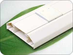 Calha de PVC fácil de cortar à prova de ratos para cabos elétricos