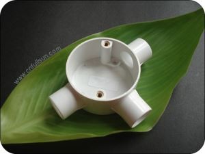 Resistência à corrosão de 3 vias da caixa de conduíte de PVC